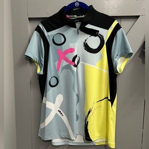 Jamie Sadock Women’s Short Sleeve Gold Shirt Large